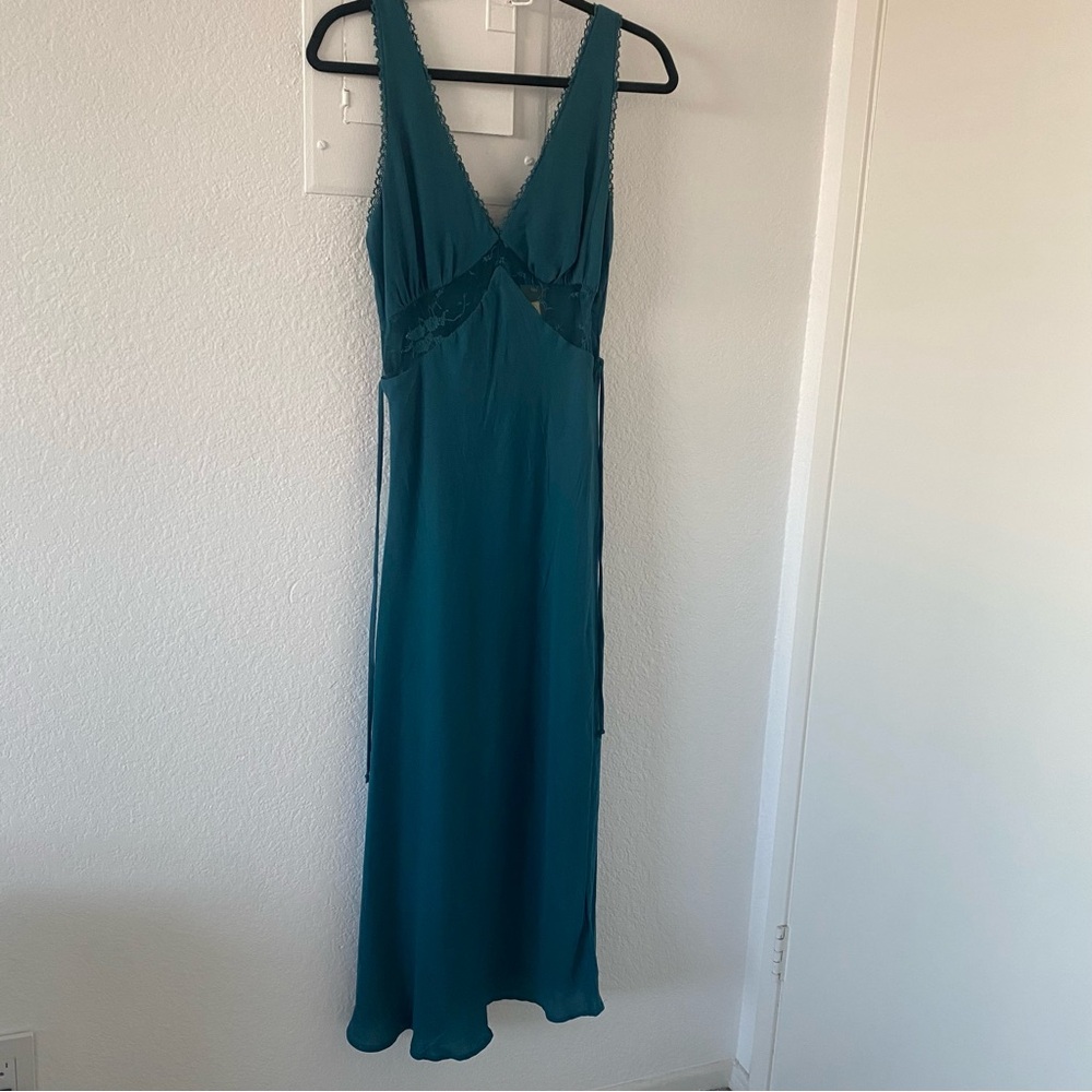 Wild Fable Teal Maxi Dress